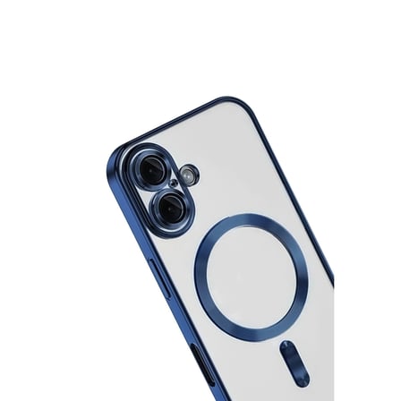 Apple İ̇Phone 16 Kılıf Kross Magnetice Kapak - Lacivert