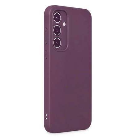 Samsung Galaxy A35 5g Kılıf First Silikon - Mürdüm