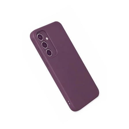 Samsung Galaxy A35 5g Kılıf First Silikon - Mürdüm