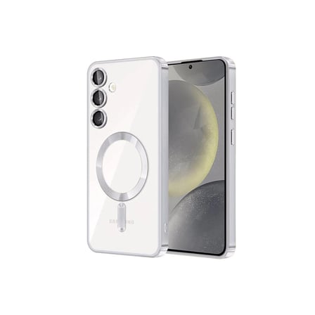 Samsung Galaxy S23 Kılıf Kross Magneticsafe Kapak - Titan Gri
