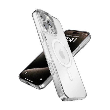 Joko Apple İphone 15 Pro Max Gleam Pc Sert Magsafe Kılıf - Şeffaf
