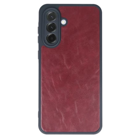 Samsung Galaxy A15 4g Kılıf Aras Deri Kapak - Bordo