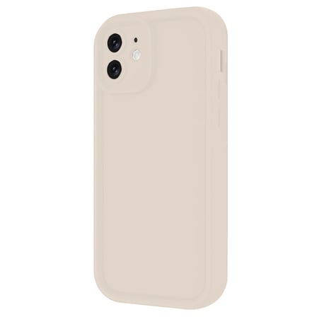Apple İphone 11 Kılıf Viera Silikon - Krem