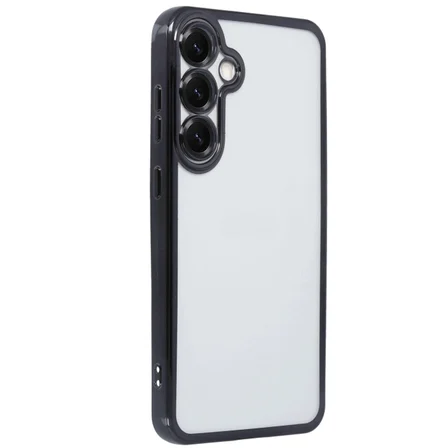 Samsung Galaxy S25 Kılıf Razer Lensli Silikon - Siyah