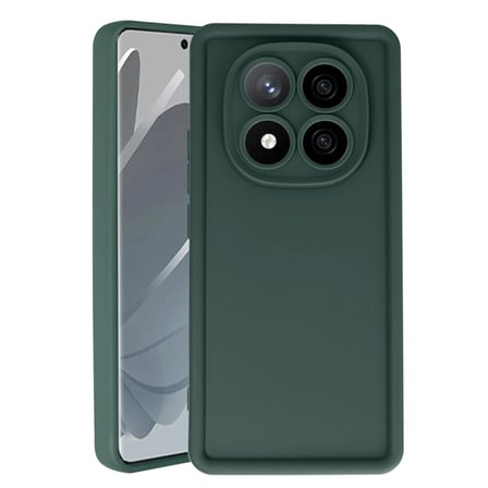 Xiaomi Redmi Note 14 Pro 4g Kılıf Viera Silikon - Koyu Yeşil