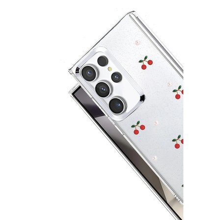 Samsung Galaxy S25 Ultra Fiyonk Desenli Kapak - Desen 9