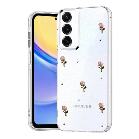 Samsung Galaxy S25 Plus Fiyonk Desenli Kapak - Desen 6