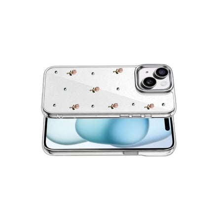 Apple İphone 15 Fiyonk Desenli Kapak - Desen 6