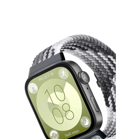 Huawei Fit 4  Kordon (saat Değildir) - Gri-siyah
