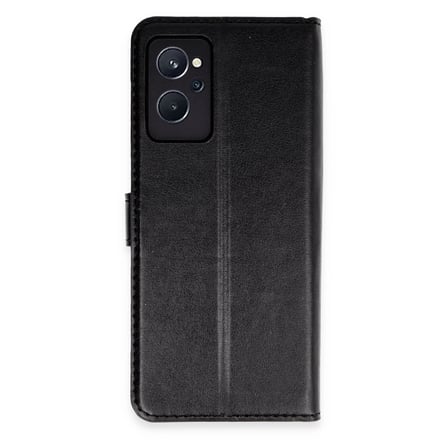 Realme 9i 4g Trend S Plus Kapaklı Kılıf - Siyah
