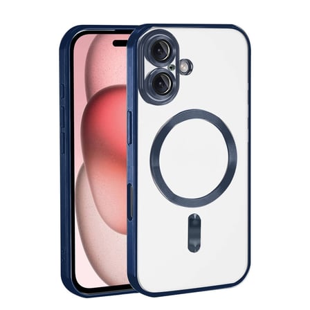 apple i̇phone 17 kross magneticsafe kapak - lacivert