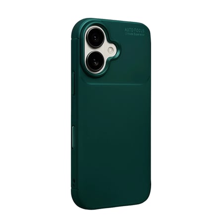 Apple İ̇Phone 17 Auto Focus Karbon Kapak - Koyu Yeşil