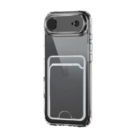 Apple İphone 17 Air Kart Şeffaf Silikon - Şeffaf
