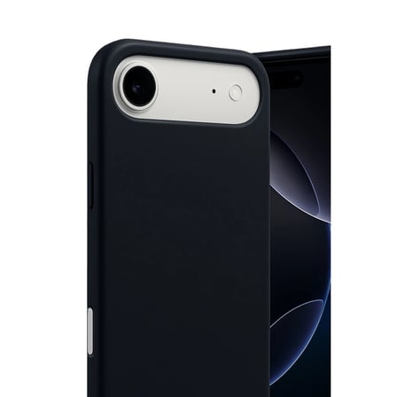 Apple İphone 17 Air Nano İçi Kadife Silikon - Siyah