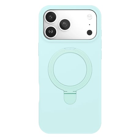 Apple İphone 17 Pro Regal Magsafe Standlı Kapak - Su Yeşili