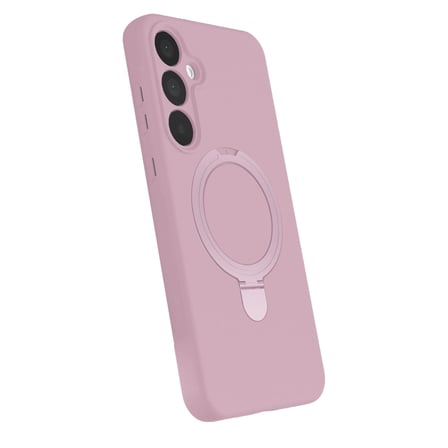 Samsung Uyumlu Galaxy A35 5g Regal Magsafe Standlı Kapak - Açık Pembe