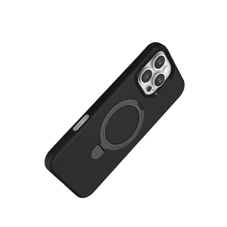 Apple İphone 16 Pro Regal Magsafe Standlı Kapak - Siyah