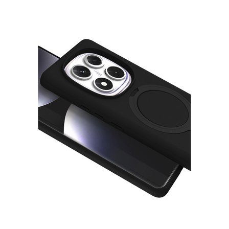 Xiaomi Uyumlu Redmi Note 14 Pro 5g Regal Magsafe Standlı Kapak - Siyah