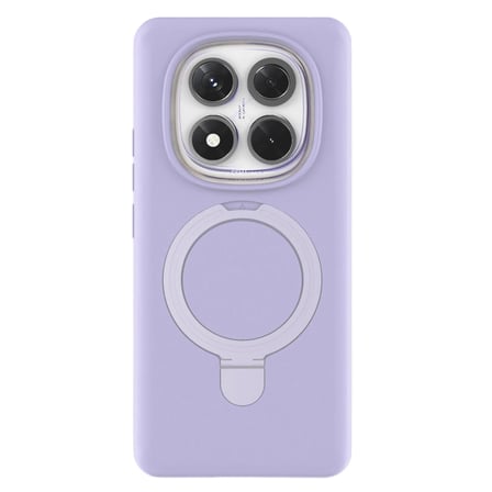 Xiaomi Uyumlu Redmi Note 14 Pro 4g Regal Magsafe Standlı Kapak - Lila