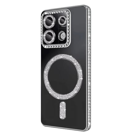 Xiaomi Redmi 13c Joke Simli Magneticsafe Kılıf - Gümüş