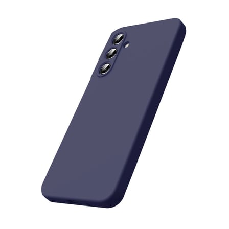 Samsung Galaxy S25 Fe Nano İçi Kadife Silikon - Lacivert