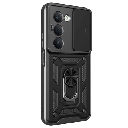 Xiaomi Redmi 15 4g Pars Lens Yüzüklü Silikon - Siyah
