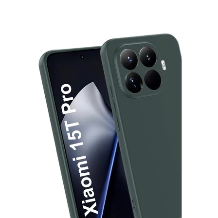 Xiaomi Mi 15t Pro First Silikon - Koyu Yeşil