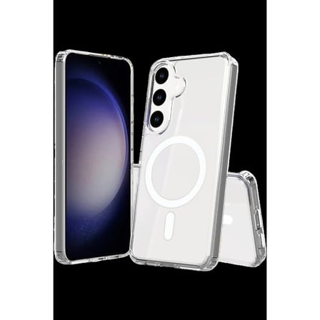 Samsung Galaxy S26 Plus Magneticsafe Şeffaf Silikon - Şeffaf