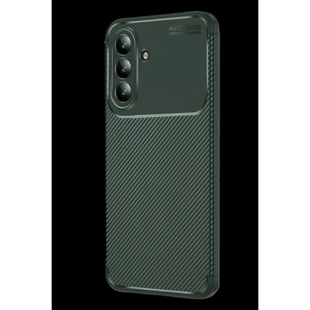 samsung galaxy s26 auto focus karbon kapak - koyu yeşil