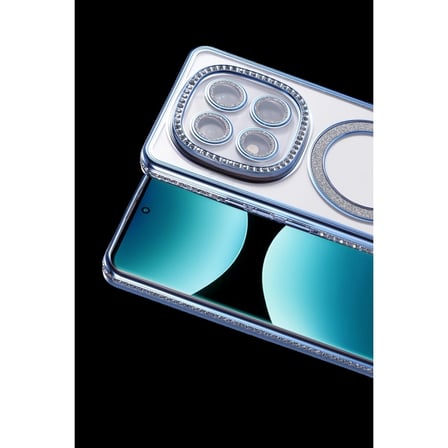Xiaomi Redmi Note 15 Pro Plus 5g Joke Simli Magneticsafe Kılıf - Mavi