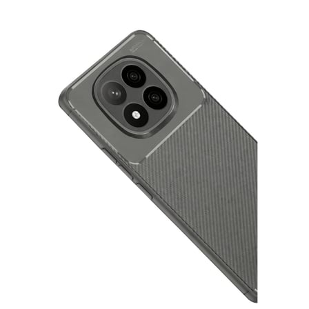 xiaomi redmi note 14 pro plus kılıf auto focus karbon kapak - gri