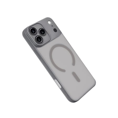 Apple İphone 17 Pro Max Jota Lensli Magsafe Kapak - Titan Gri