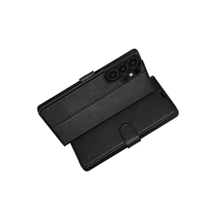 Samsung Galaxy S26 Ultra Trend S Plus Kapaklı Kılıf - Siyah
