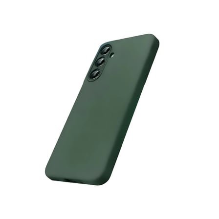 Samsung Galaxy S26 First Silikon - Koyu Yeşil