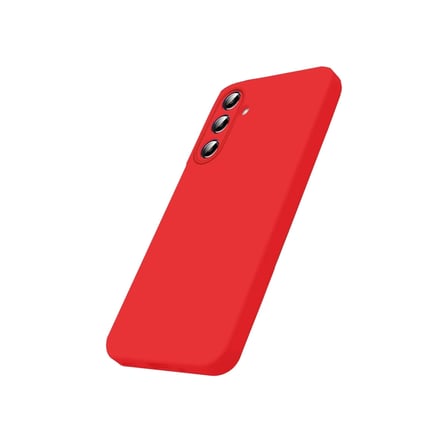 Samsung Galaxy S26 Nano İçi Kadife Silikon - Kırmızı