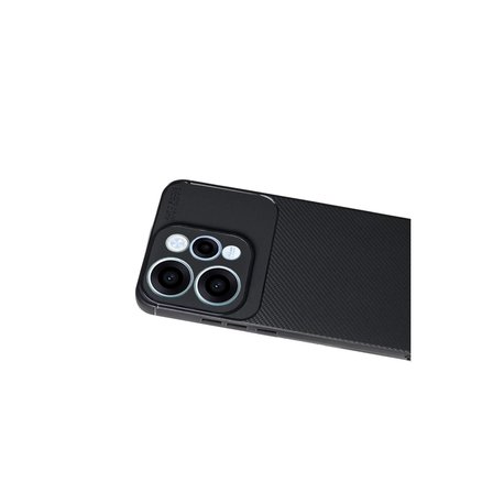 oppo reno 15 auto focus karbon kapak - siyah