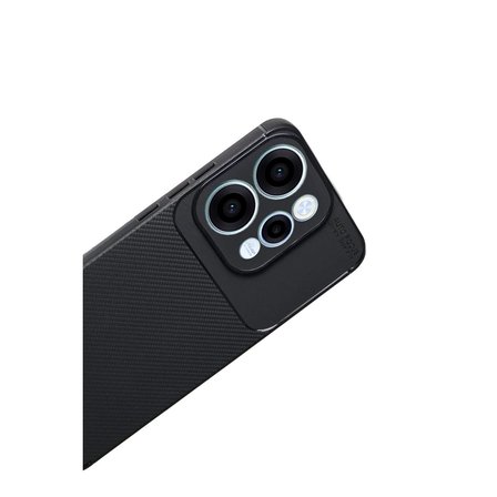 oppo reno 15 auto focus karbon kapak - siyah