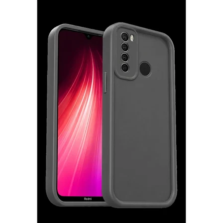 Xiaomi Redmi Note 8 Kılıf Viera Silikon - Gri
