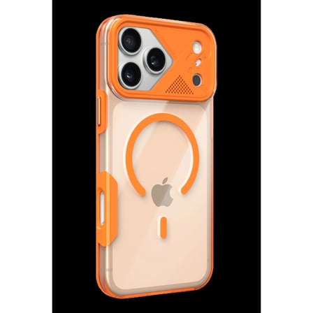 Joko Apple İphone 17 Pro Zinko Magsafe Kapak - Turuncu