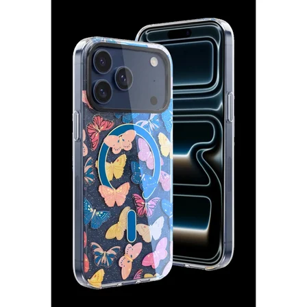 Onegif Apple İphone 17 Pro Max Desina Magsafe Kapak - Desen 5