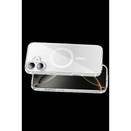 Onegif Apple İphone 17 Sora Simli Magsafe Kapak - Beyaz