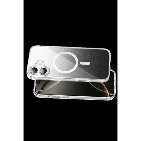 Onegif Apple İphone 17 Sora Simli Magsafe Kapak - Siyah