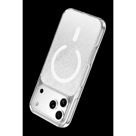 Onegif Apple İphone 17 Pro Max Sora Simli Magsafe Kapak - Beyaz