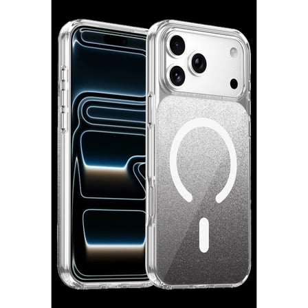 Onegif Apple İphone 17 Pro Max Sora Simli Magsafe Kapak - Siyah