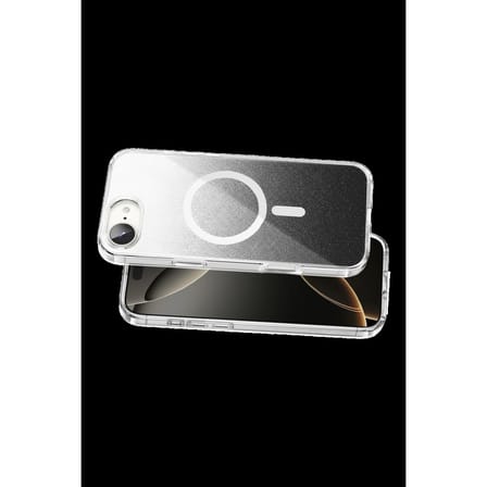 Onegif Apple İphone 17e Sora Simli Magsafe Kapak - Siyah