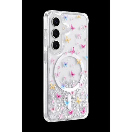 Onegif Samsung Galaxy S26 Misk Simli Magsafe Kapak - Desen 4