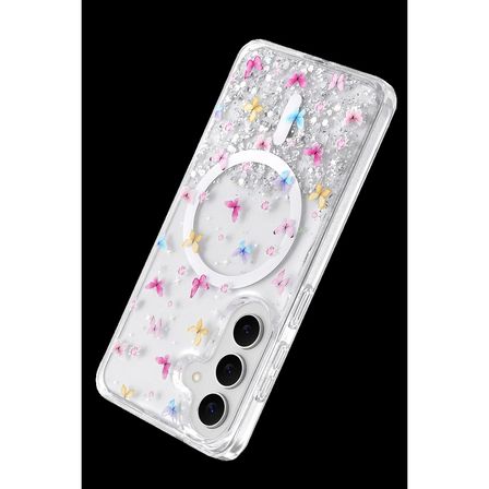 Onegif Samsung Galaxy S26 Misk Simli Magsafe Kapak - Desen 4