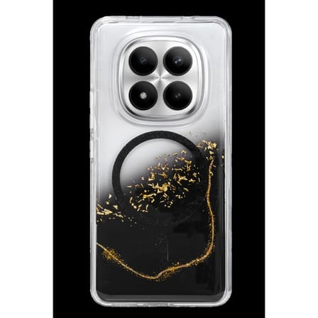 Onegif Xiaomi Redmi Note 15 Pro Plus 5g Lotus Simli Magsafe Kapak - Siyah