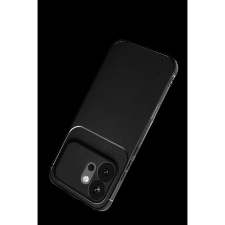 huawei honor 600 auto focus karbon kapak - siyah