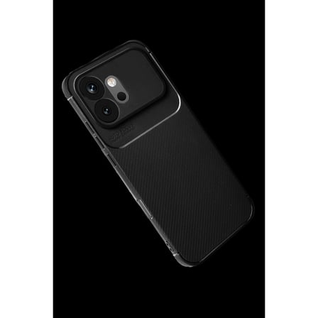 huawei honor 600 auto focus karbon kapak - siyah